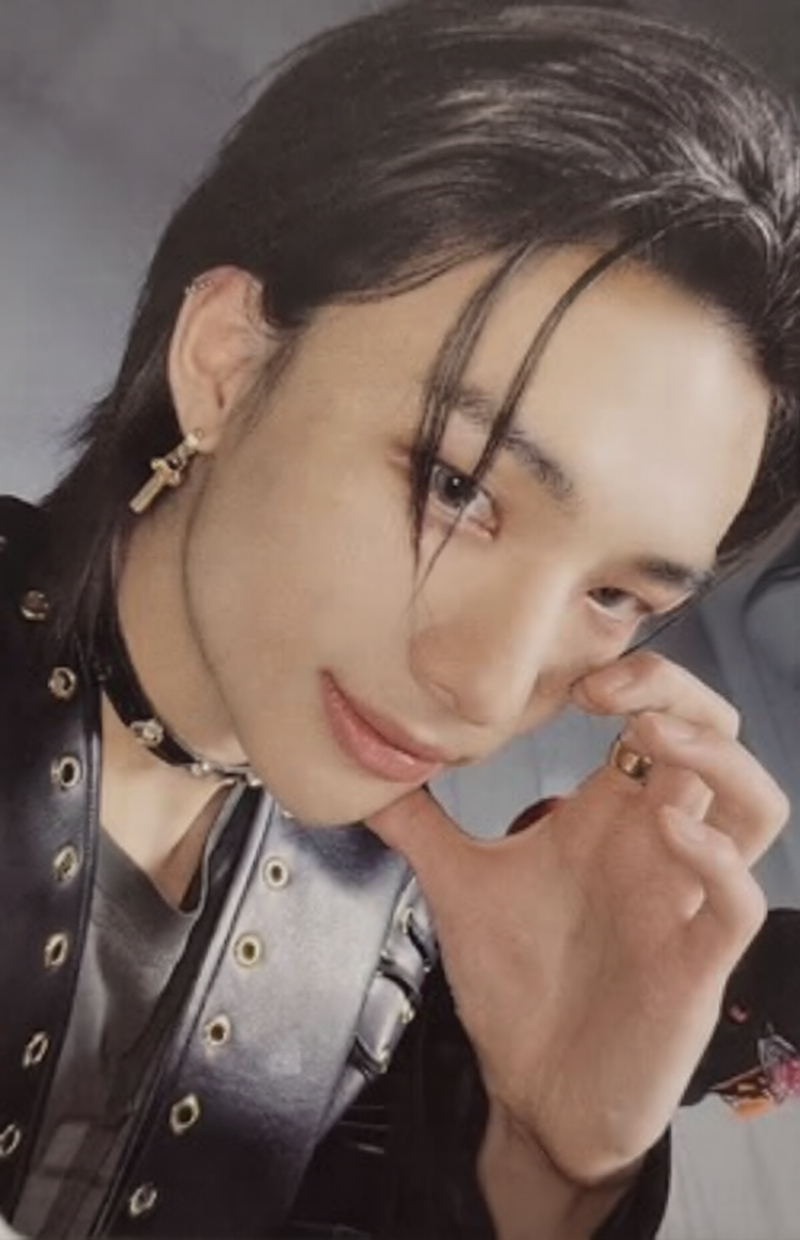 K-POP STRAY KIDS 樂-STAR HYUNJIN OFFICIAL PHOTOCARD