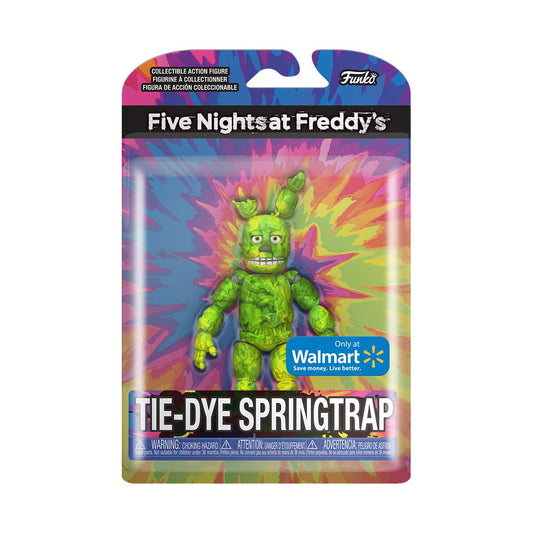 Funko Action Figure! Five Nights at Freddy’s (FNAF) Tie-Dye Springtrap Walmart Exclusive Figurine