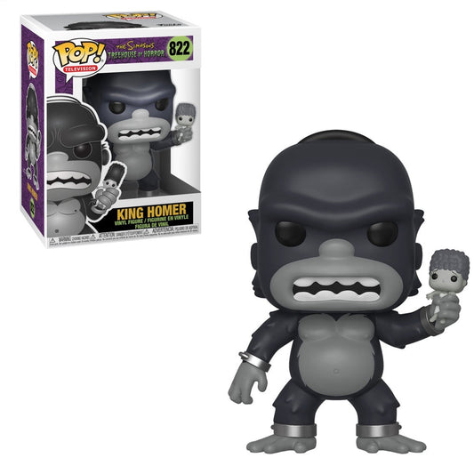 Funko Pop! The Simpsons Treehouse of Horror King Homer 822 + Free Protector