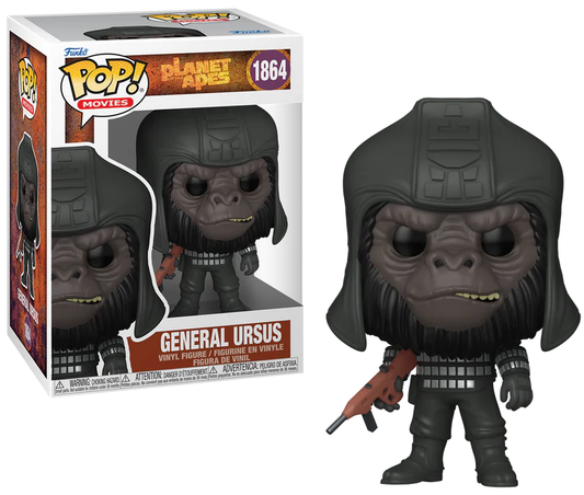 Funko Pop! Planet of the Apes : General Ursus 1864 + Pop Protector