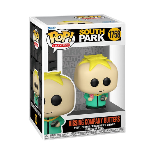 Funko Pop! South Park - Kissing Company Butters 1758 Figure + Pop Protector