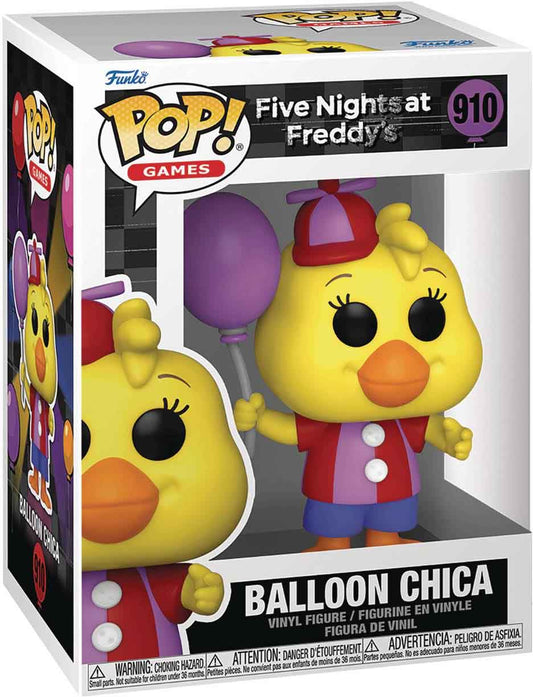 Funko Pop! Five Nights at Freddy’s (FNAF) Balloon Chica 910 + Free Protector