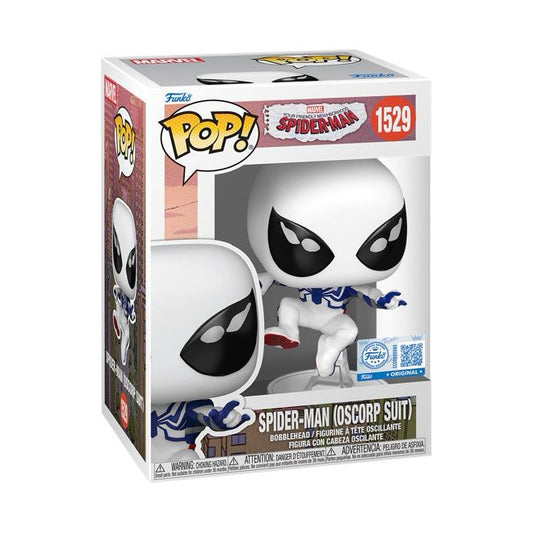 Funko Pop! Marvel Your Friendly Spider-Man (Oscorp Suit) 1529 Funko Special Edition Figure + Pop Protector