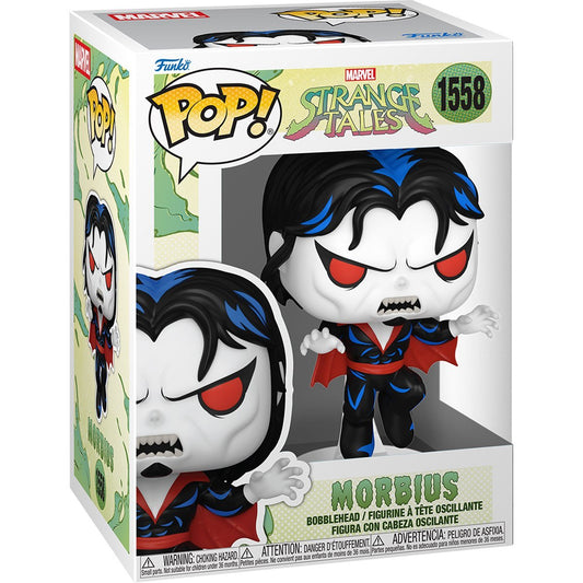 Funko Pop! Marvel Strange Tales : Morbius 1558 Figure + Pop Protector