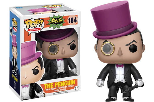 Funko Pop! Batman Classic TV Series The Penguin 184 + Free Protector