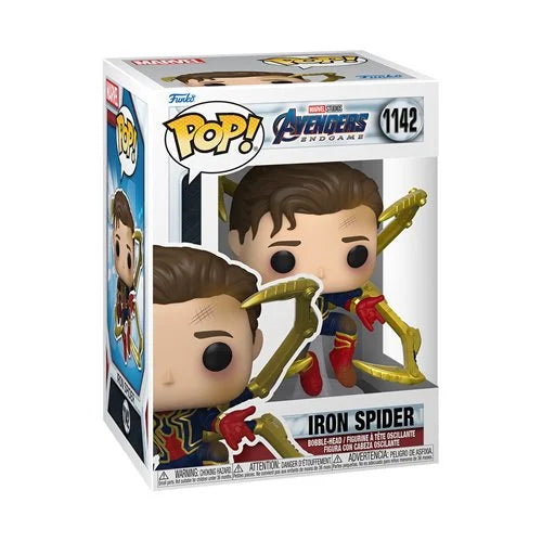 Avengers: Endgame Iron Spider Funko Pop! Vinyl Figure #1142 + PoP Protector