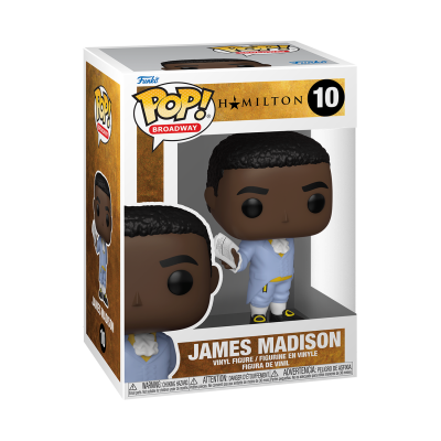 Funko POP! Broadway Hamilton #10 - James Madison + PROTECTOR!