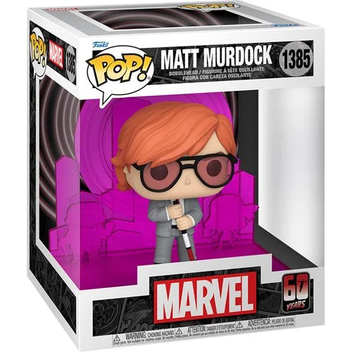 Preorder Daredevil 60th Anniversary Matt Murdock with Radar Deluxe Funko Pop! Vinyl Figure #1385