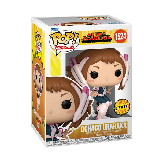 My Hero Academia Ochaco Uraraka Funko Pop! Vinyl Figure #1524 Chase + PoP Protector