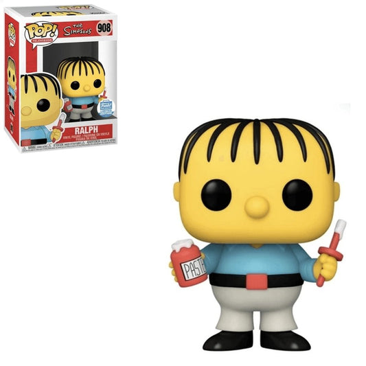 Funko Pop! The Simpsons - Ralph Wiggum 908 Funko Shop Exclusive (VAULTED) + Free Protector