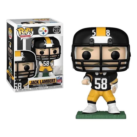 Funko Pop! Football NFL Steelers Jack Lambert 217 + Free Protector