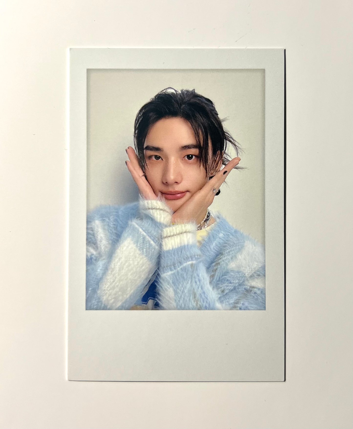 K-pop Stray Kids 5TH FANMEETING ‘SKZ 5’CLOCK’ TINCASE POLAROID SET : HYUNJIN Official Photocard