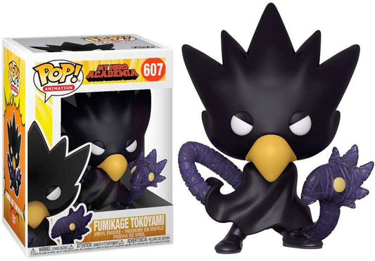 Funko POP! Animation: MY Hero Academia #607 - Fumikage Tokoyami #607 + PROTECTOR!