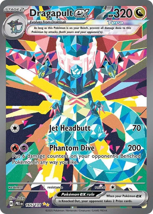 Pokemon TCG! Dragapult ex - 165/131 - SV: Prismatic Evolutions (PRE)