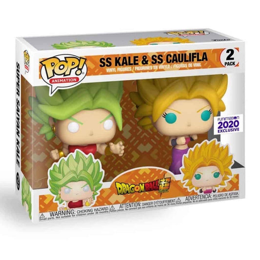 Funko Pop! Dragon Ball Super SS Kale & SS Caulifla 2 Pack Funimation 2020 Exclusive (VAULTED)