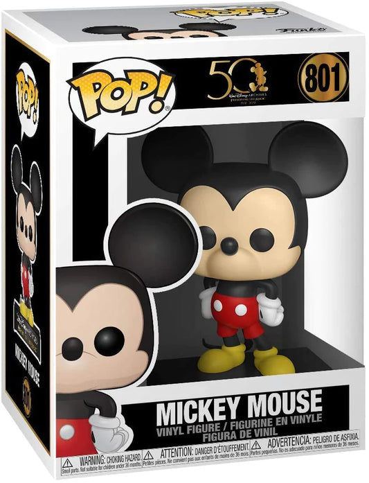 FUNKO POP! DISNEY ARCHIVES: MICKEY MOUSE #801 + PoP Protector