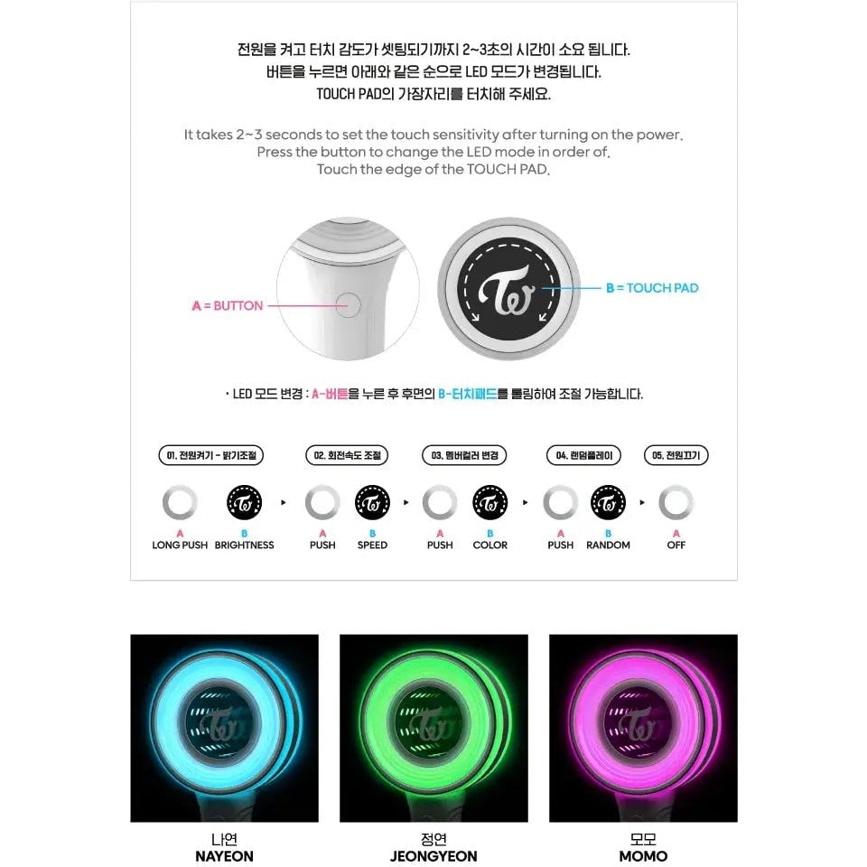 TWICE CANDYBONG INFINITY OFFICIAL LIGHTSTICK VER. 3
