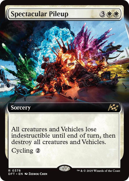 Pokemon TCG! Spectacular Pileup (Extended Art) - Aetherdrift (DFT)