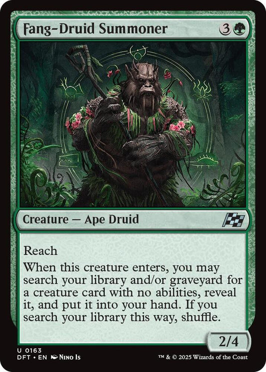 MTG! Fang-Druid Summoner - Aetherdrift (DFT)