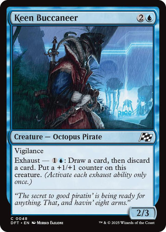 MTG! Keen Buccaneer - Aetherdrift (DFT)
