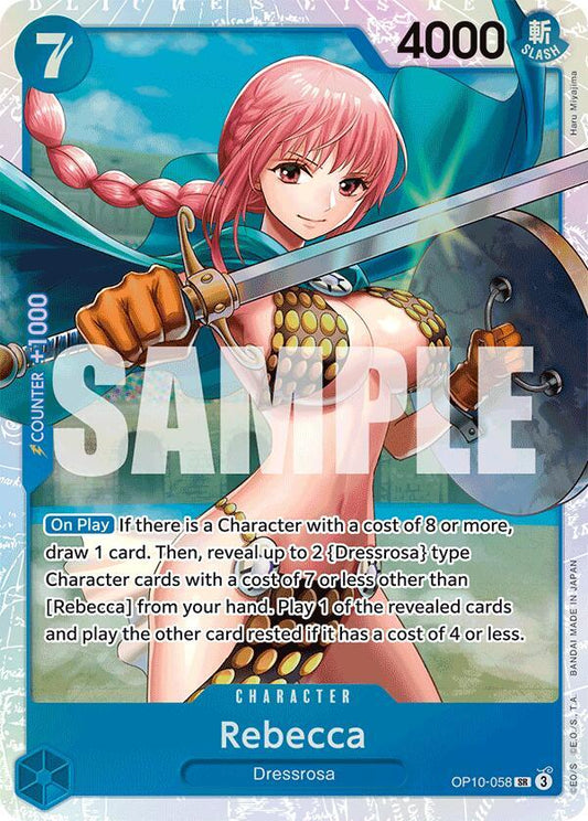 One Piece TCG! Rebecca - Royal Blood (OP10)