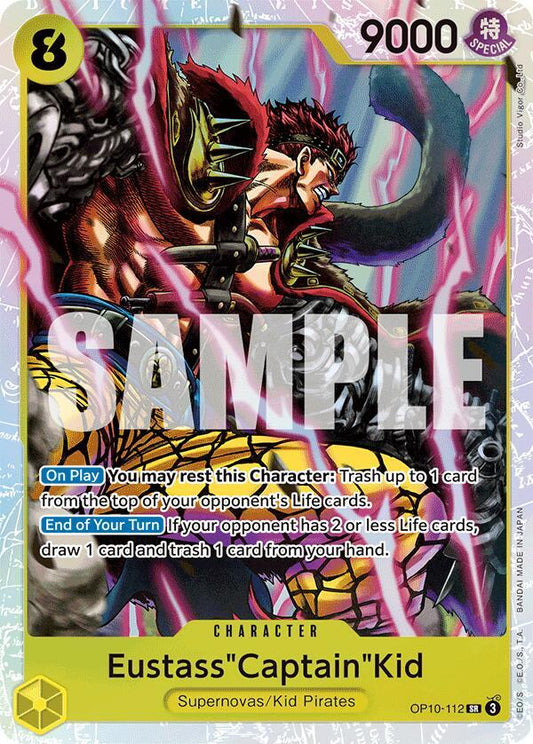 One Piece TCG! Eustass"Captain"Kid (112) - Royal Blood (OP10-112)