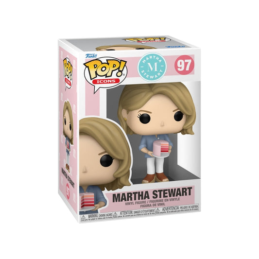 Funko Pop! Icons - Martha Stewart 97 Figure + Pop Protector