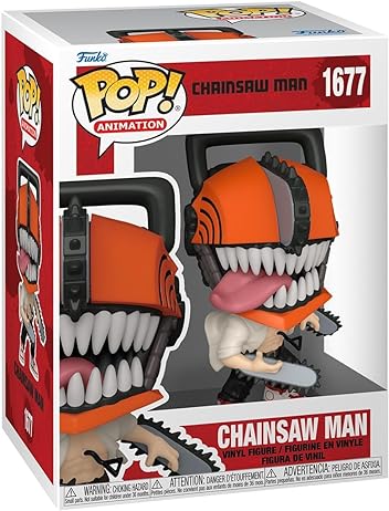 Funko Pop! Animation: Chainsaw Man - Chainsaw Man 1677 + Free Protector