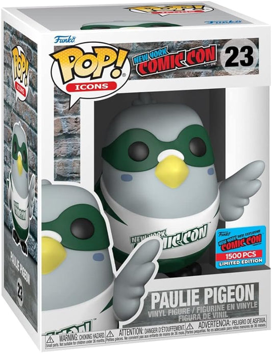 Funko POP! Icons - Paulie Pigeon Comic Con 1500 PCS Exclusive + PROTECTOR!