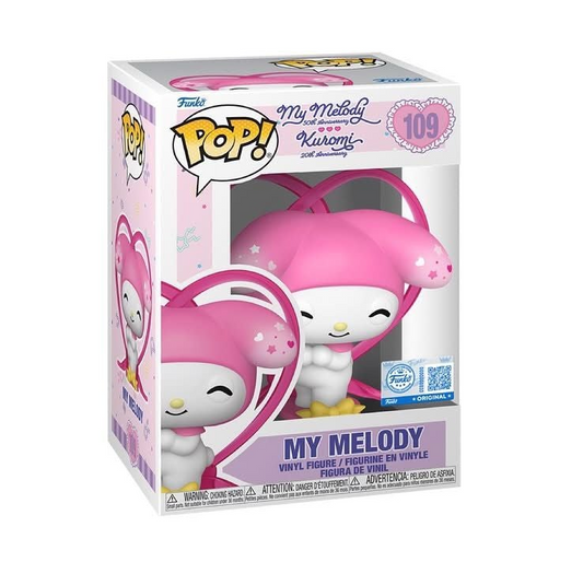 Funko Pop! My Melody 20th Anniversary 106 Funko Special Edition Figure + Pop Protector
