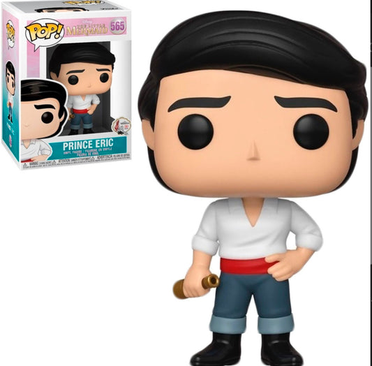 Funko Pop! Disney The Little Mermaid 30 Years - Prince Eric 565 + Protector (VAULTED)