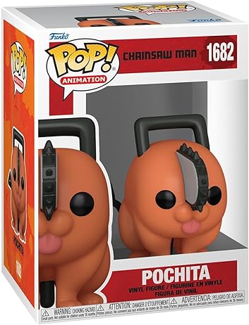 Funko Pop! Animation: Chainsaw Man - Pochita 1682 + Free Protector