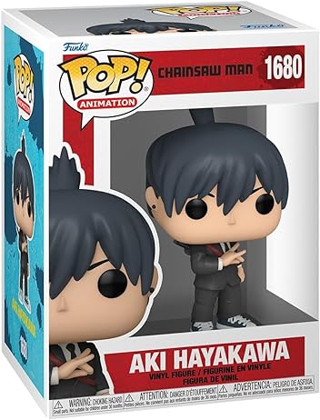 Funko Pop! Animation: Chainsaw Man - Aki Hayakawa 1680 + Free Protector