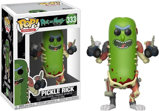 Funko POP! Animation: Rick and Morty - Pickle Rick 333 + PROTECTOR!