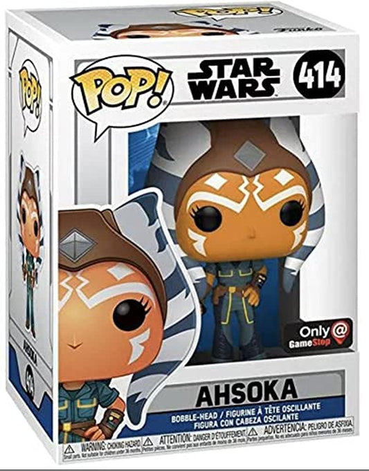 Funko Pop! Star Wars - Ahsoka  (Mechanic) 414 GameStop Exclusive + PoP Protector