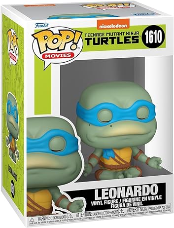 Funko Pop! Movies: Teenage Mutant Ninja Turtles - Leonardo 1610 + Free Protector