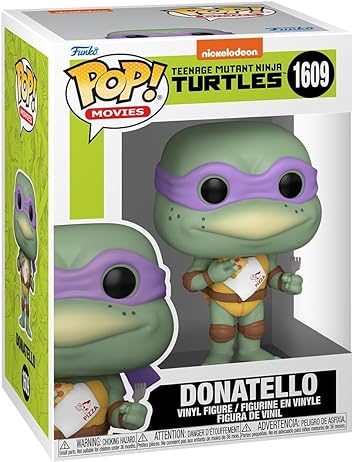 Funko Pop! Movies: Teenage Mutant Ninja Turtles - Donatello 1609 + Free Protector