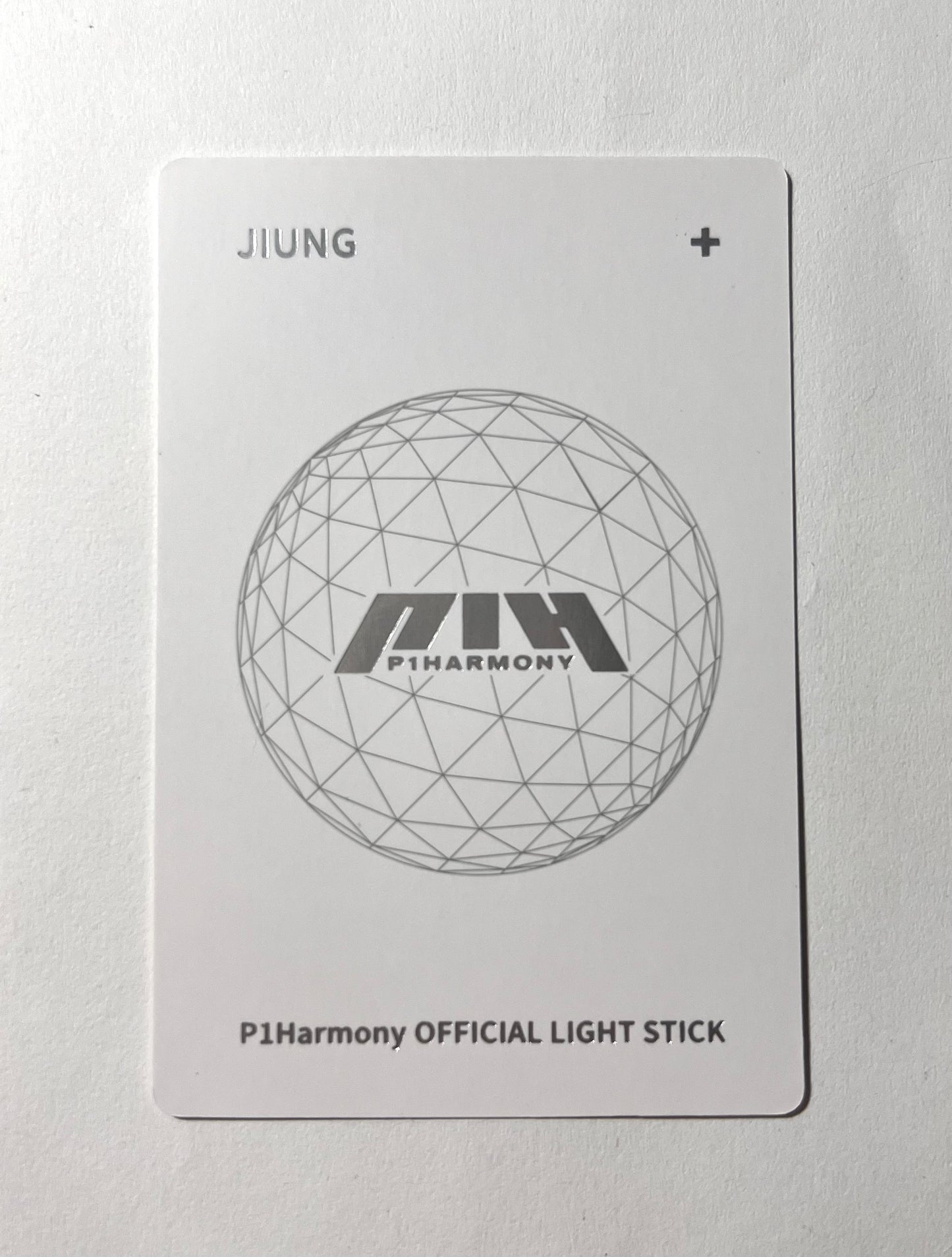 K-pop P1Harmony Official Light Stick Ver. Offical CHOI JIUNG Photocard