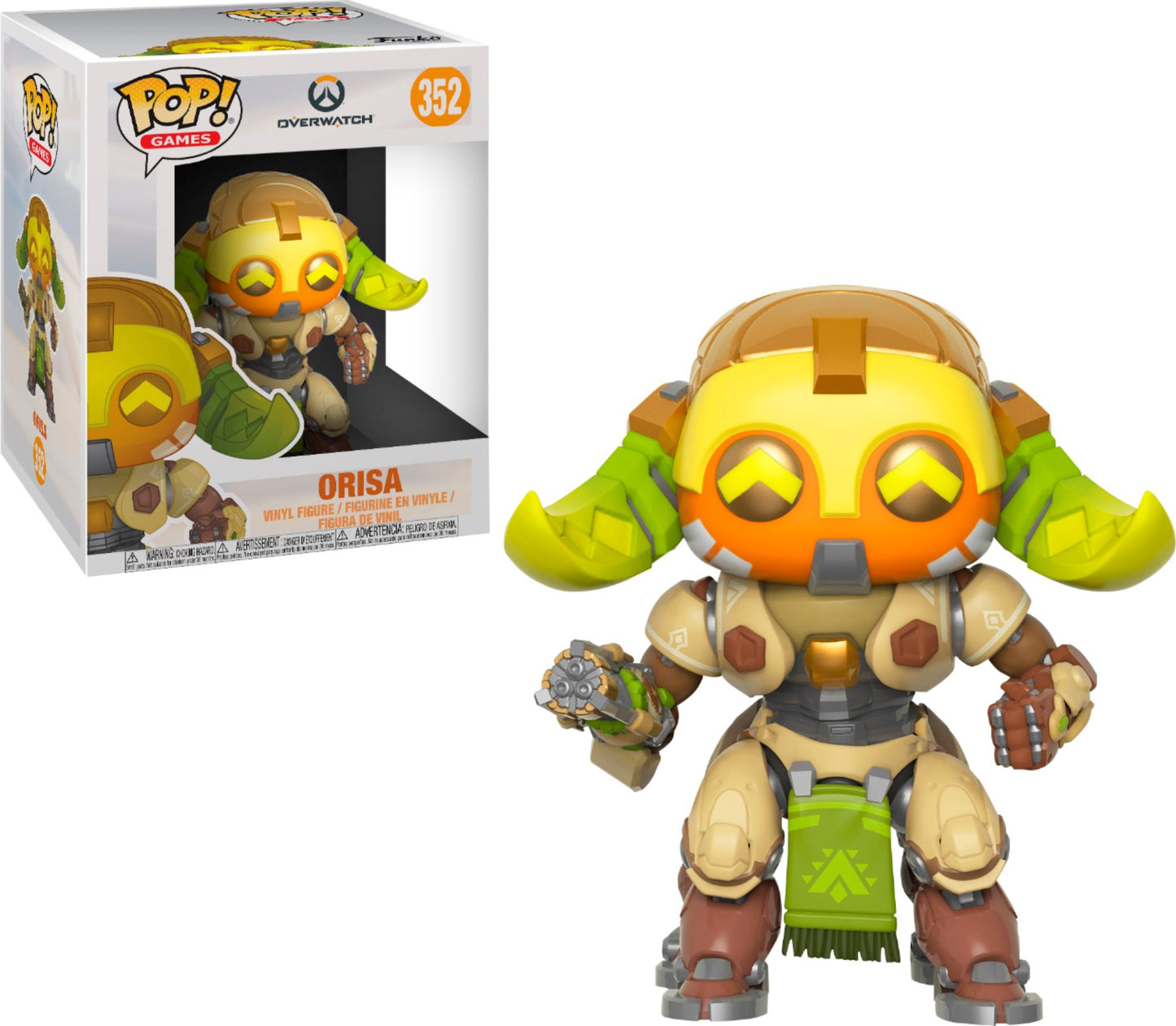 Funko POP! Games: Overwatch - Orisa #353 6 INCH Figure (box ware)