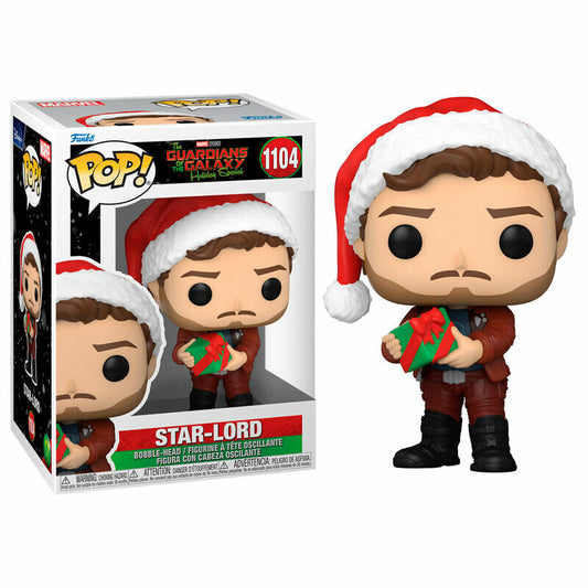 Funko POP! Guardians of the Galaxy Holiday Special Star-Lord 1104 + PROTECTOR!