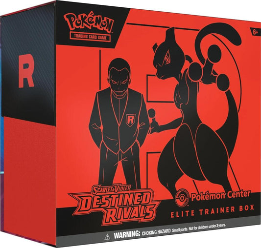 Pokemon TCG! Destined Rivals Pokemon Center Elite Trainer Box (Exclusive) - SV10: Destined Rivals (DRI)