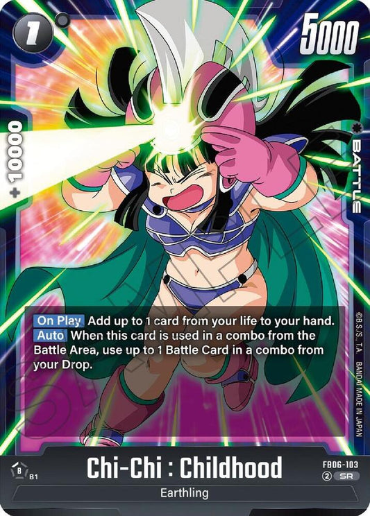 Dragon Ball TCG! Chi-Chi : Childhood - FB06-103 - Rivals Clash (FB06)