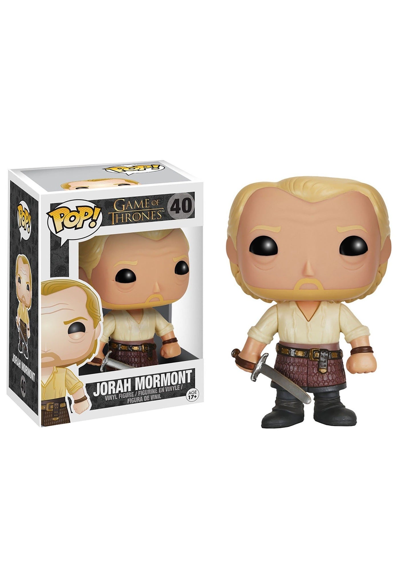 Funko Pop! Game of Thrones Jorah Mormont 40 (VAULTED) + Free Protector