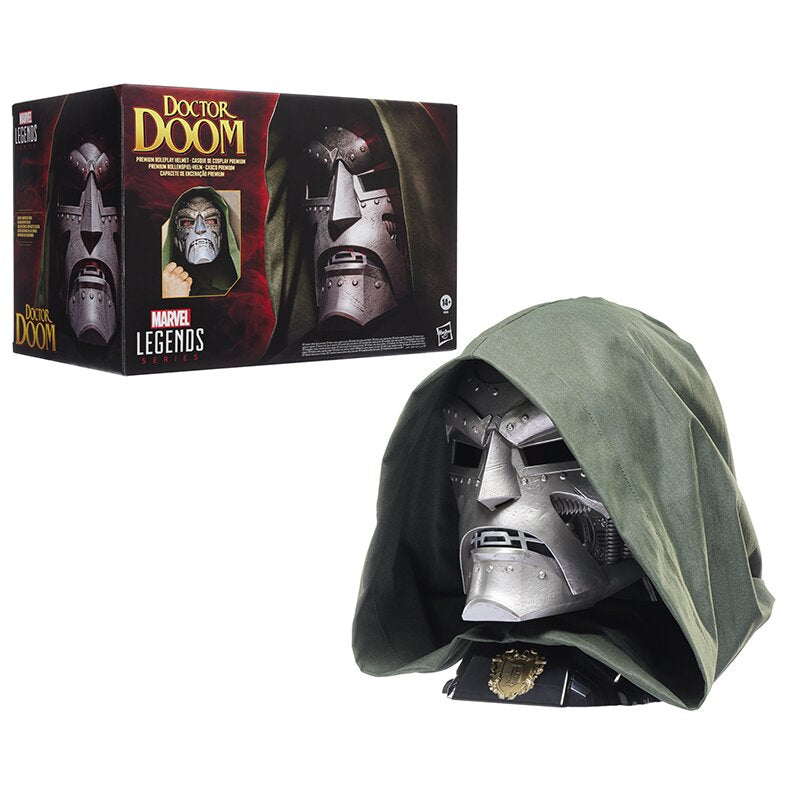Hasbro : Marvel Legends Series Doctor Doom Premium Roleplay Helmet Comics Inspired Design *New In Box*