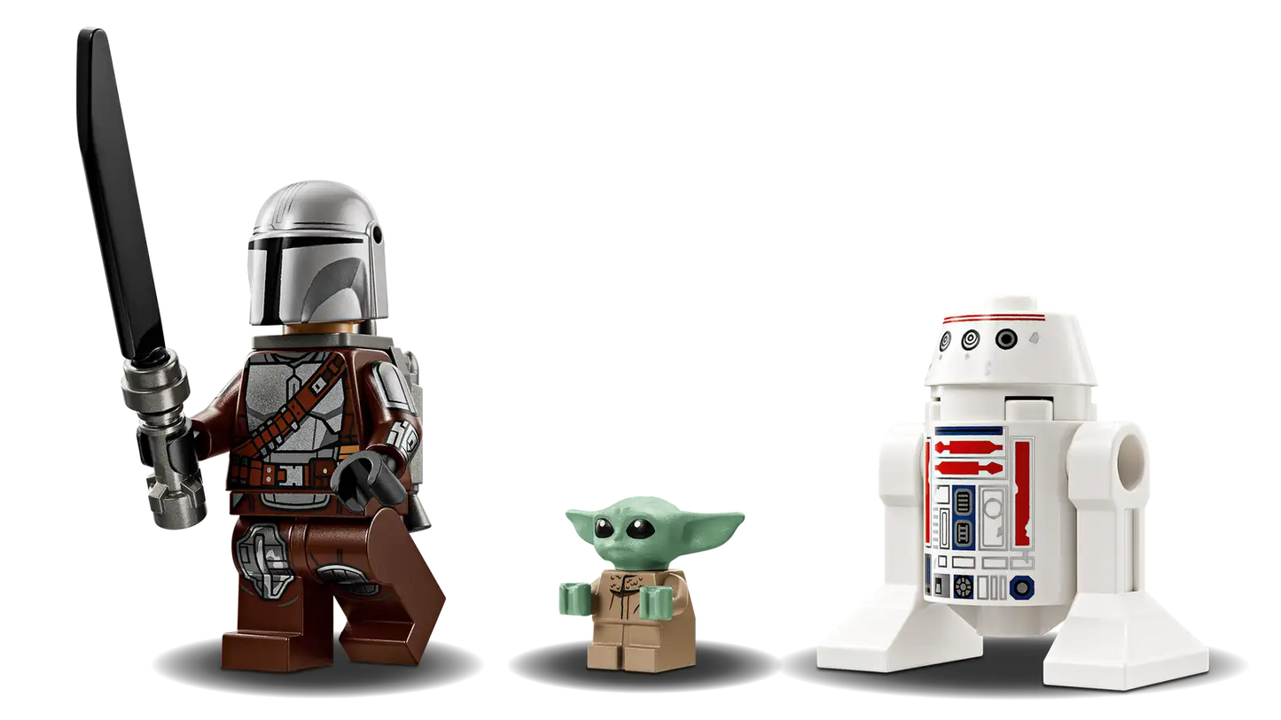 Star Wars Mando and Grogu’s N-1 Starfighter 75410 Official LEGO Set