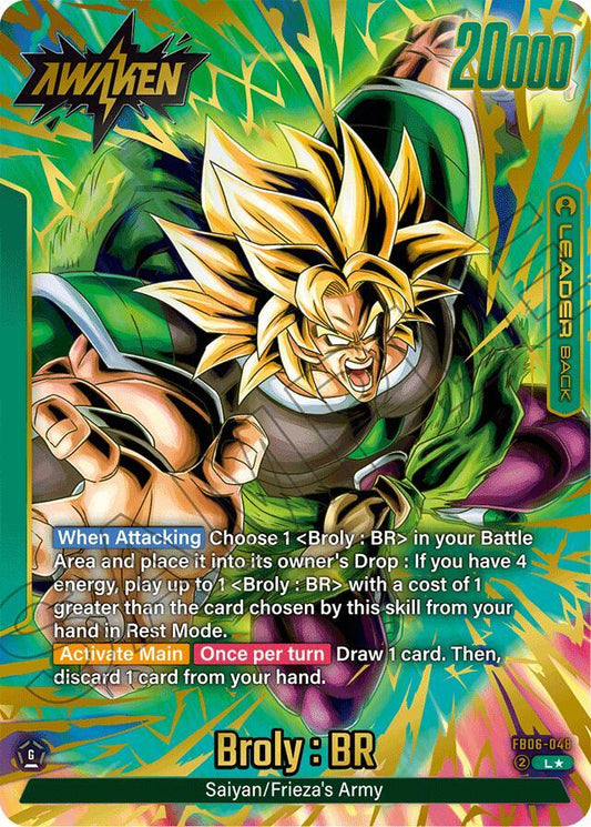 Dragon Ball TCG! Broly : BR - FB06-048 (Alternate Art) - Rivals Clash (FB06)