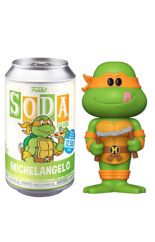 Nickelodeon Teenage Mutant Ninja Turtles Michelangelo Unsealed Common / Regular Limited Edition Funko Soda Pop Figure