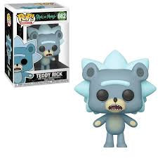 Funko Pop! Rick and Morty - Teddy Rick 662 Figure + Pop Protector