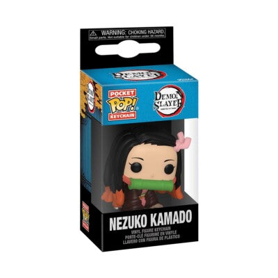 Demon Slayer Nezuko Pocket Pop Keychain Vinyl Figure