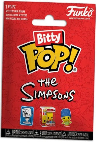 Funko Bitty Pop! The Simpsons Mystery Mini Figure Blind Bag Singles (One Variation Chosen at Random)